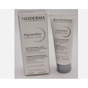 Bioderma Pigmentbio Sensitive Areas-Skin Brightening Cream-2.5 fl oz-Exp 6/26